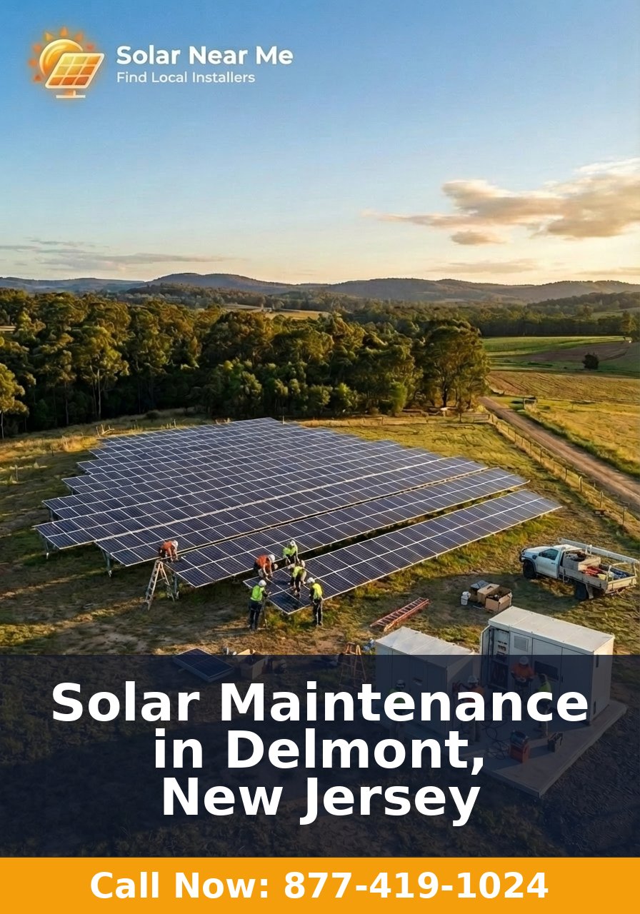 Solar Maintenance in Delmont, New Jersey