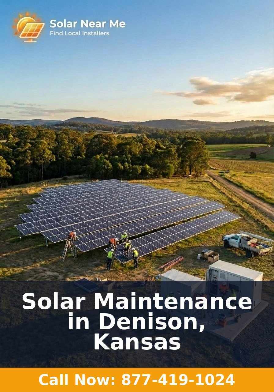 Solar Maintenance in Denison, Kansas