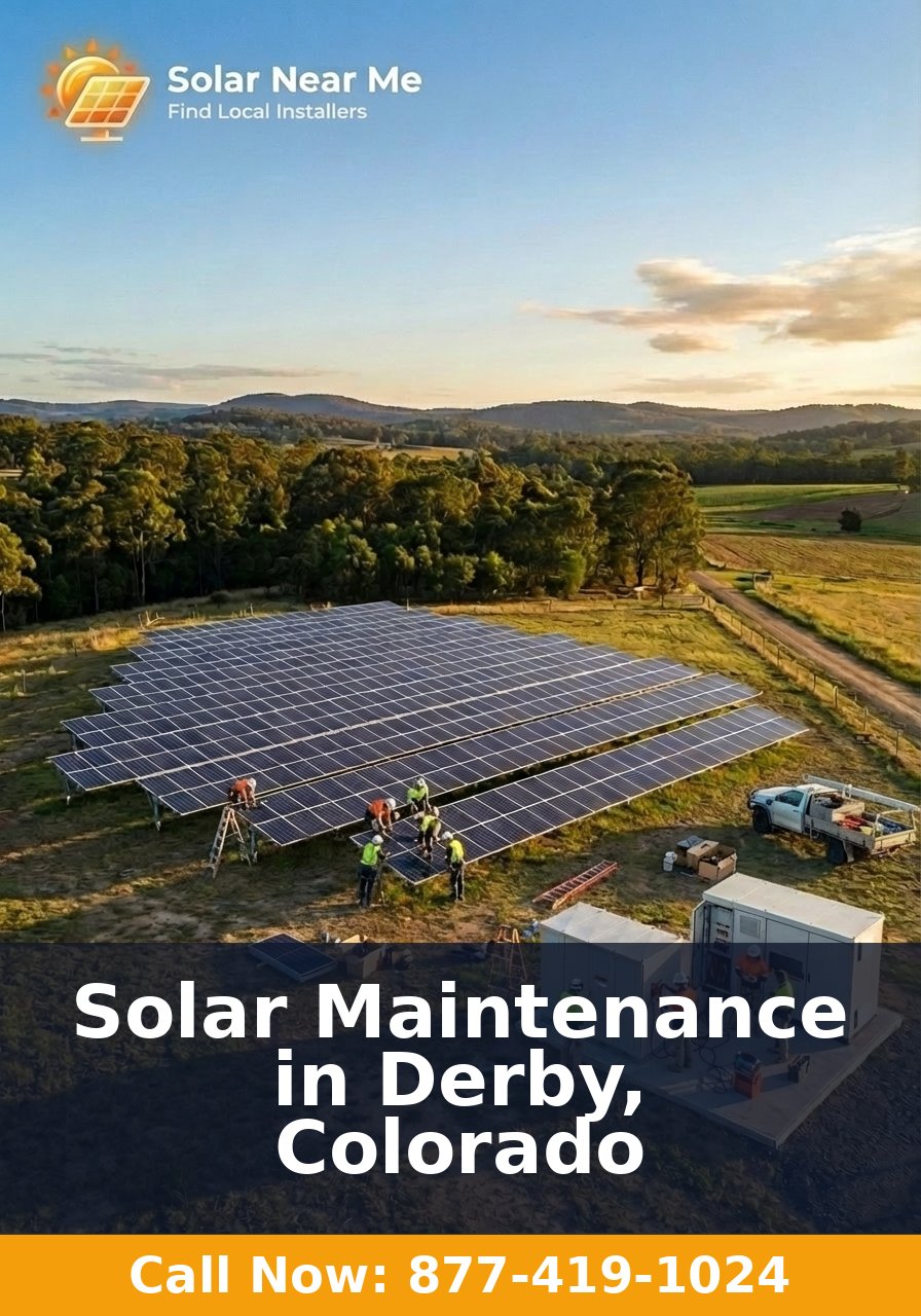 Solar Maintenance in Derby, Colorado