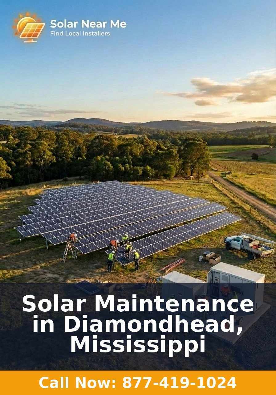 Solar Maintenance in Diamondhead, Mississippi