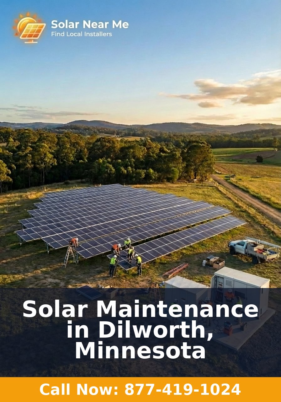 Solar Maintenance in Dilworth, Minnesota
