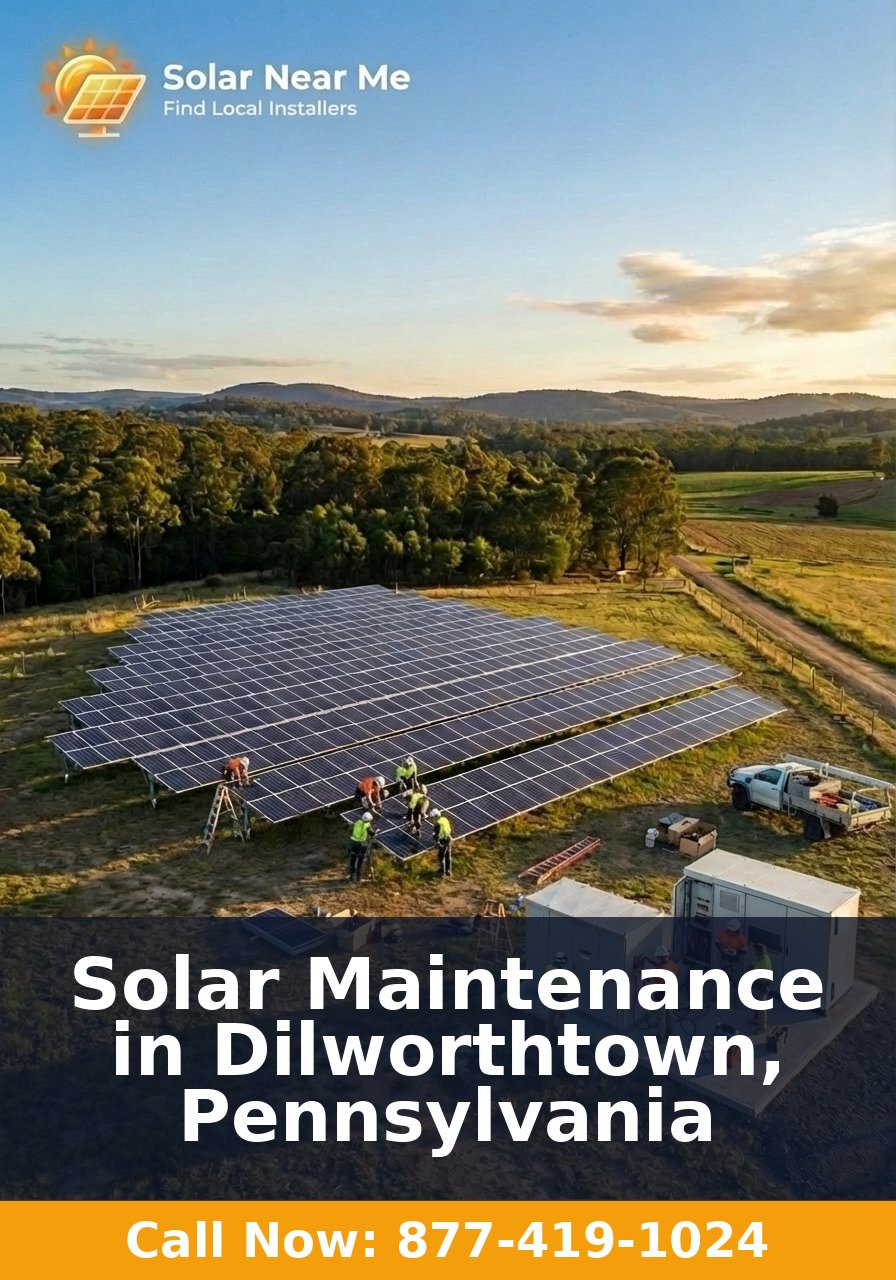 Solar Maintenance in Dilworthtown, Pennsylvania
