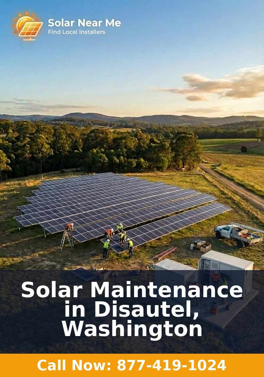 Solar Maintenance in Disautel, Washington