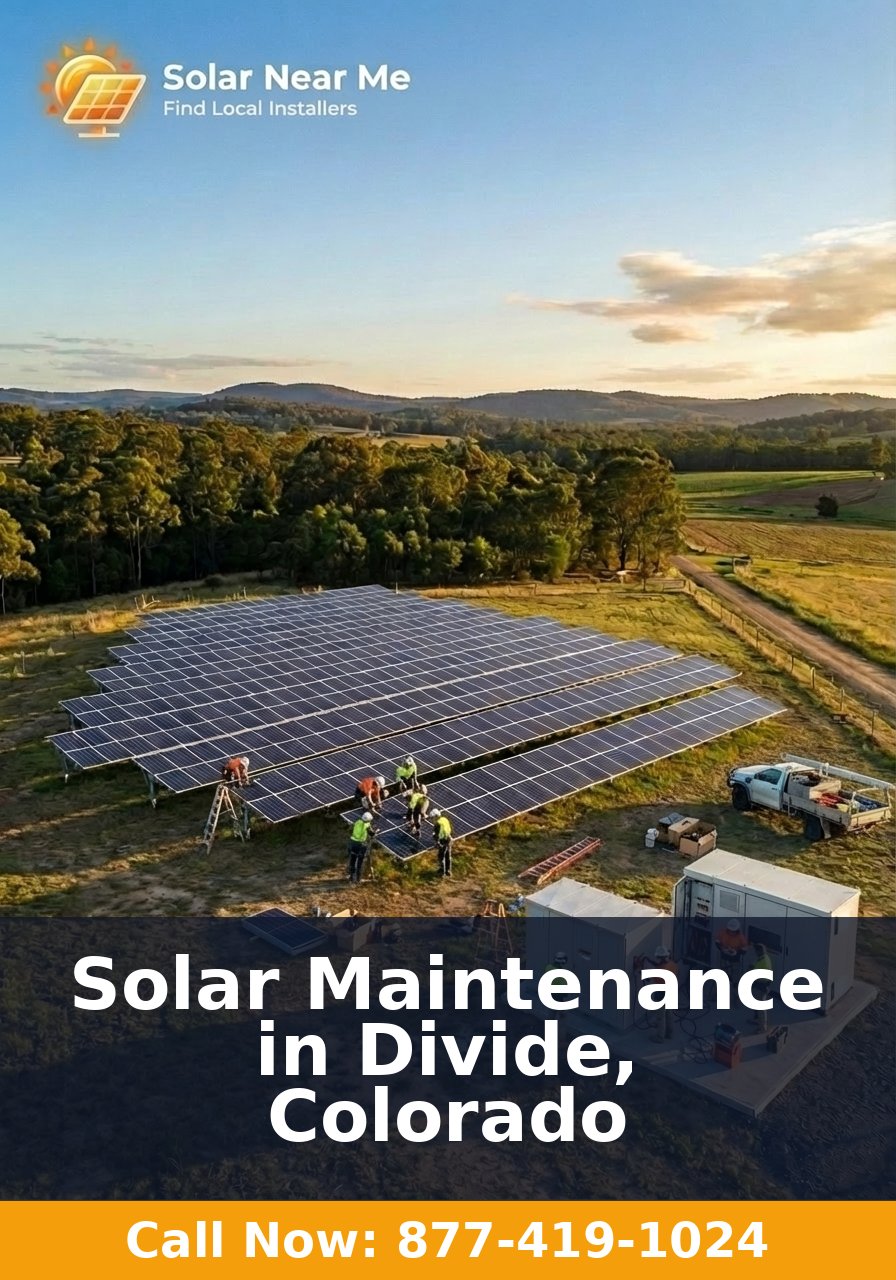 Solar Maintenance in Divide, Colorado