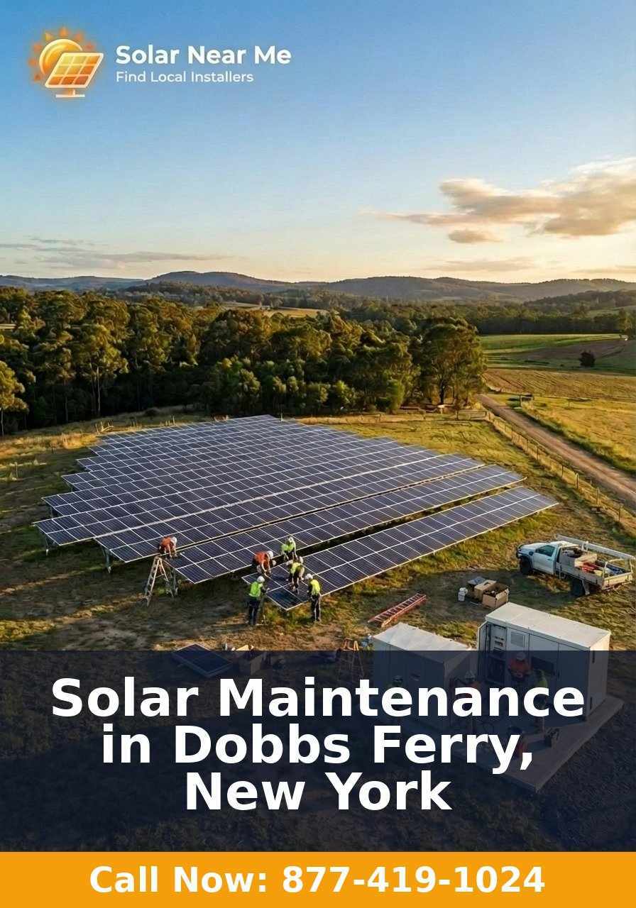 Solar Maintenance in Dobbs Ferry, New York