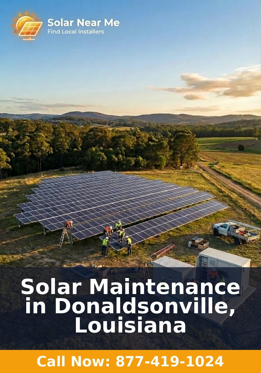 Solar Maintenance in Donaldsonville, Louisiana