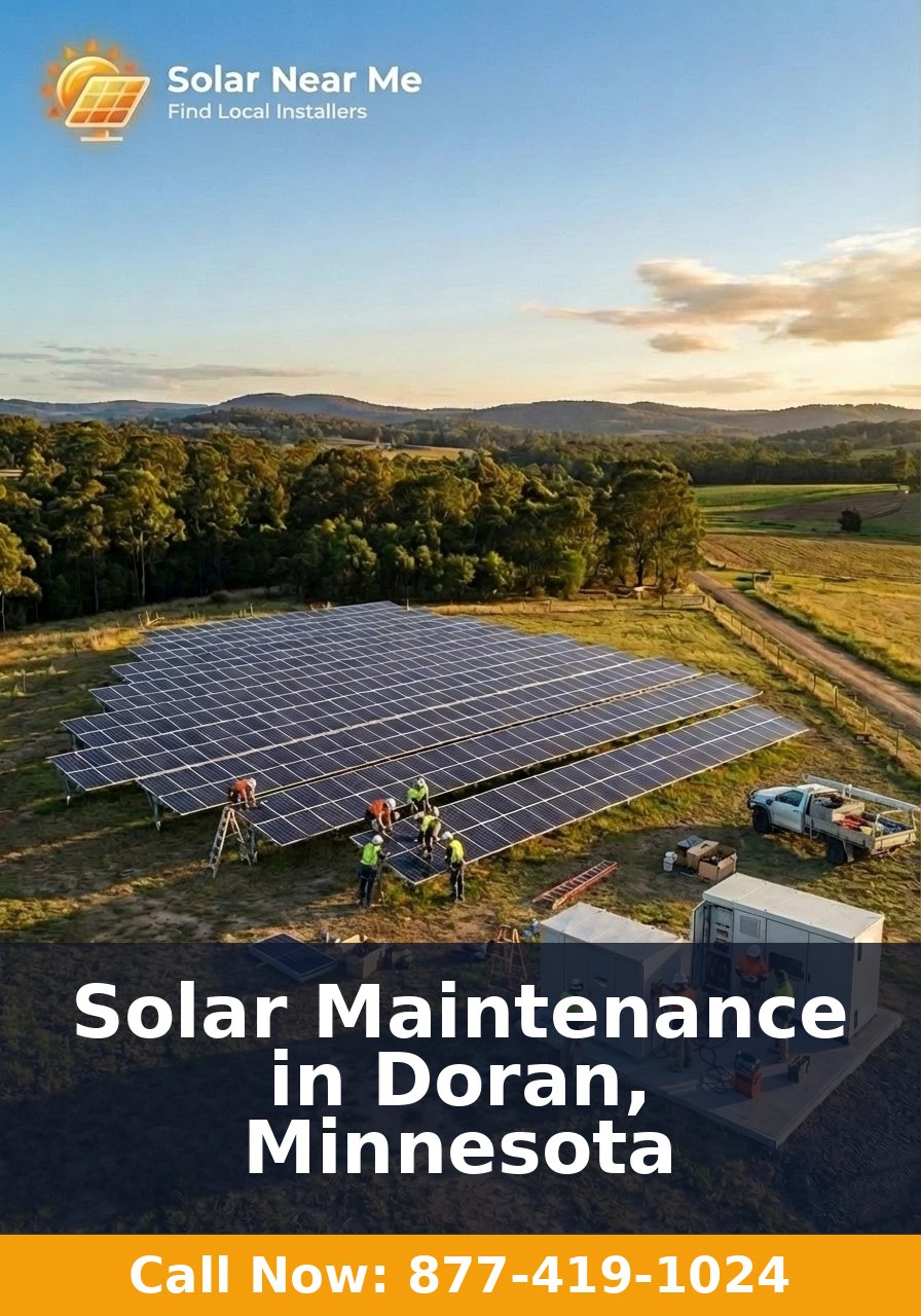 Solar Maintenance in Doran, Minnesota