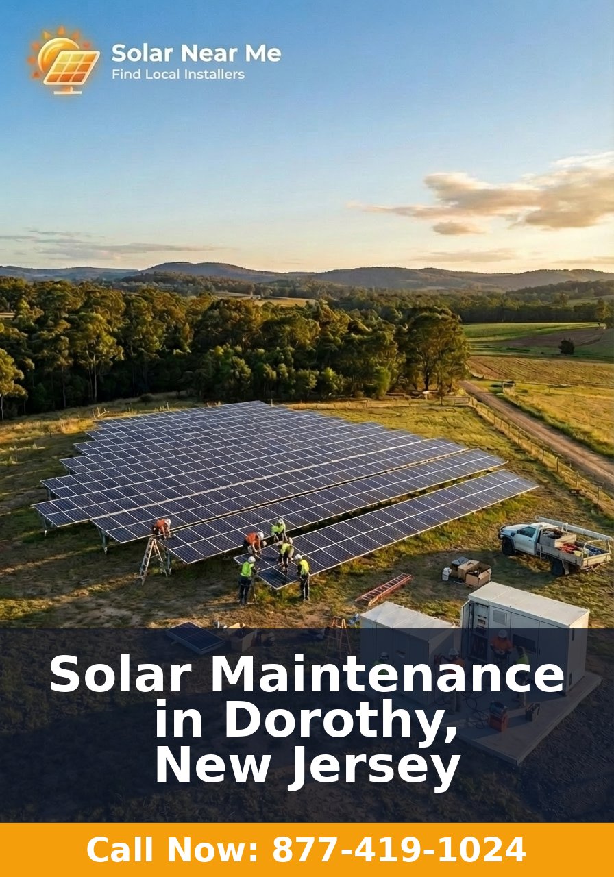 Solar Maintenance in Dorothy, New Jersey