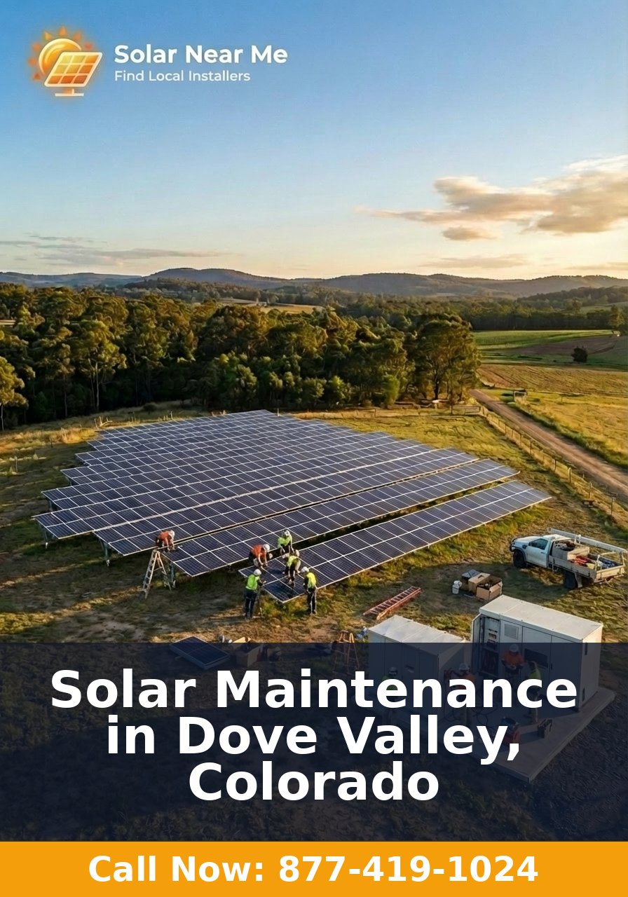 Solar Maintenance in Dove Valley, Colorado