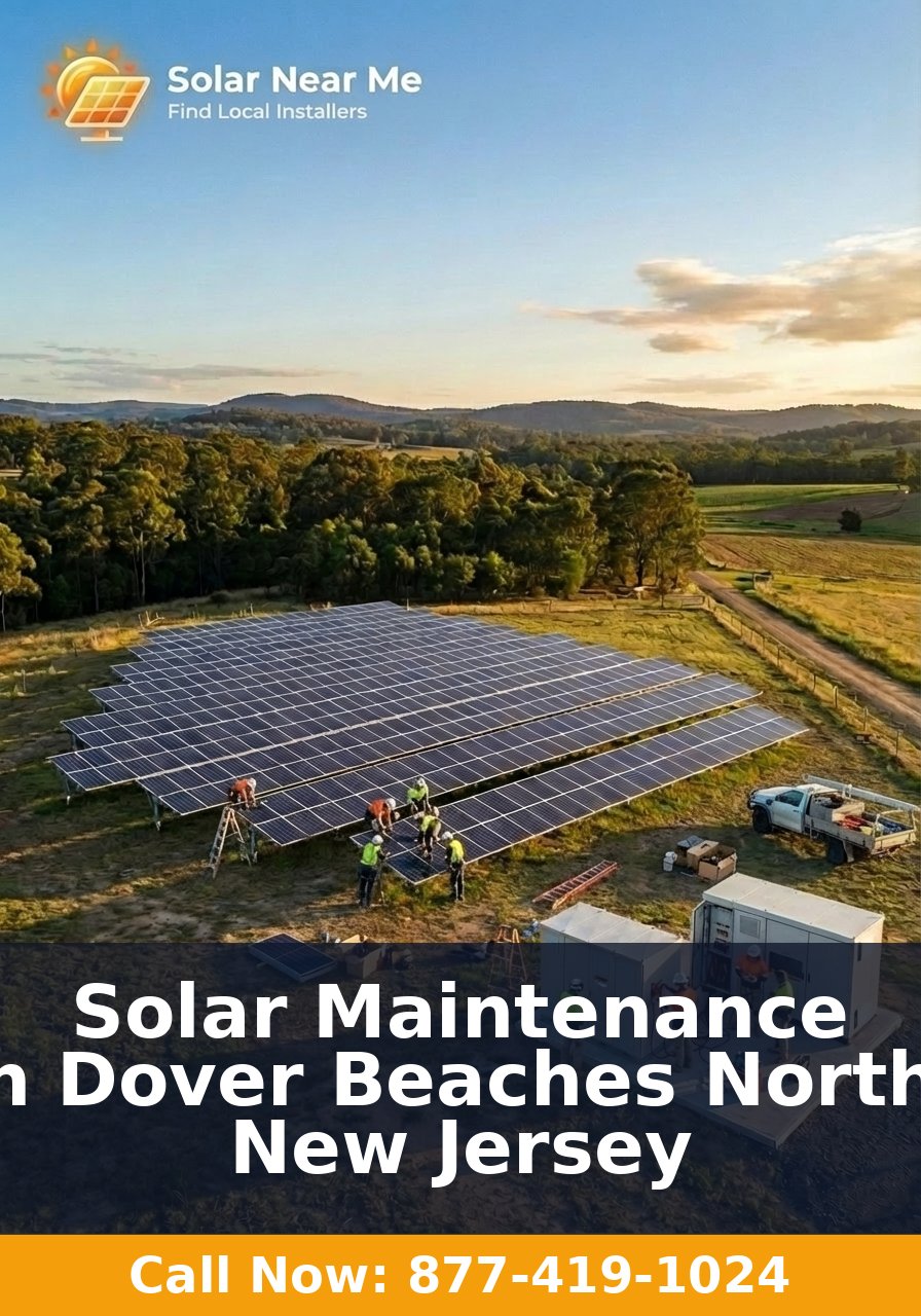 Solar Maintenance in Dover Beaches North, New Jersey