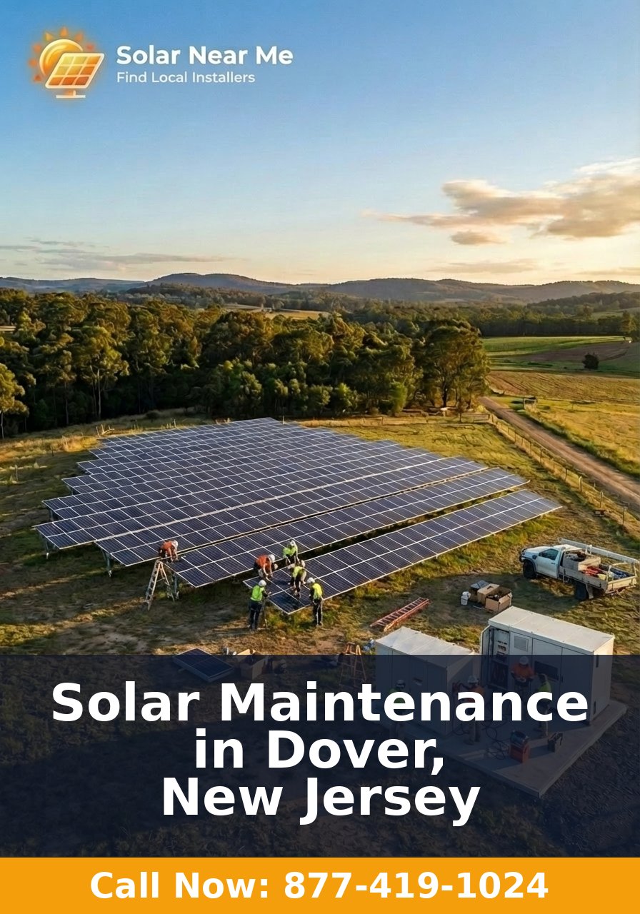 Solar Maintenance in Dover, New Jersey