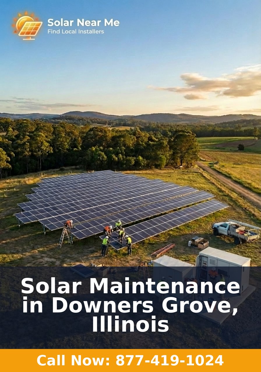 Solar Maintenance in Downers Grove, Illinois
