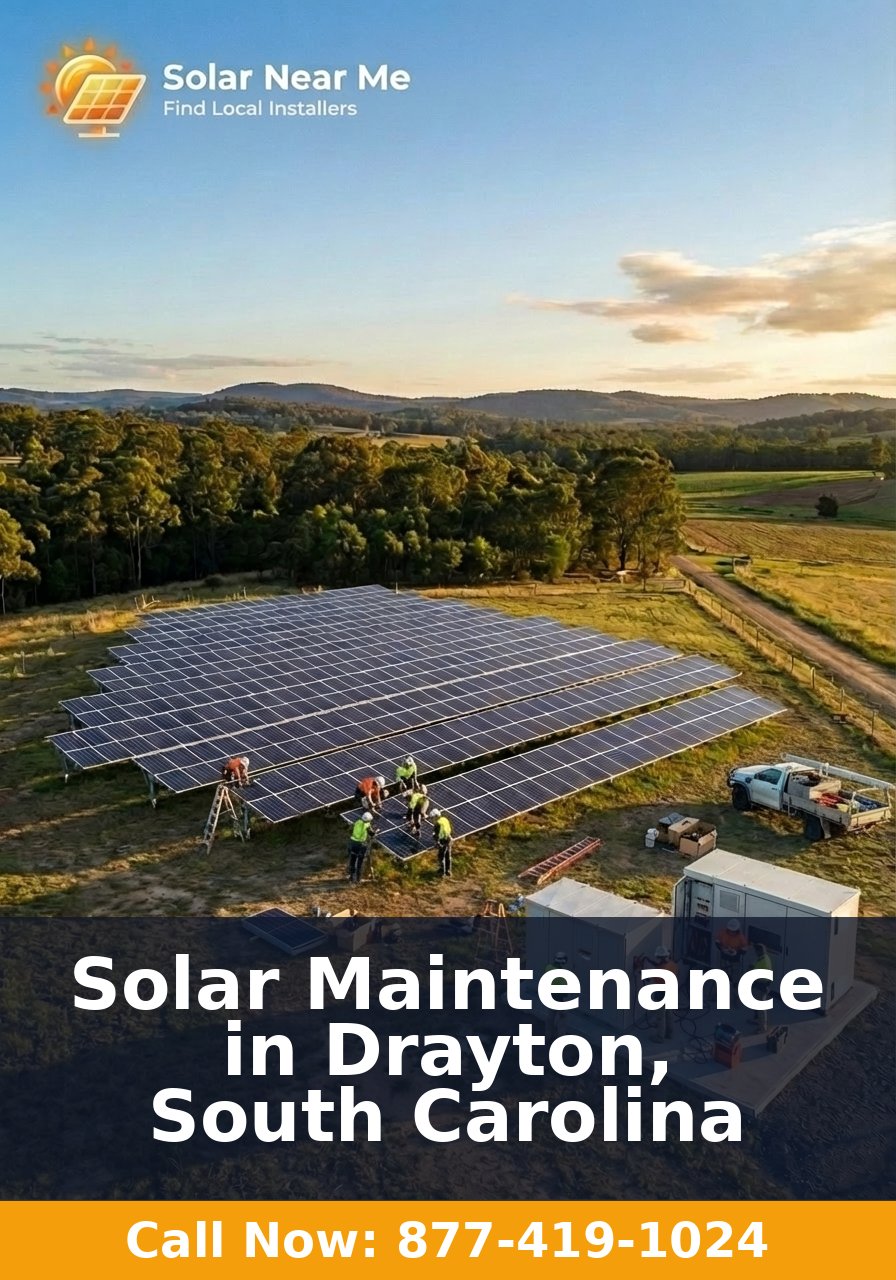 Solar Maintenance in Drayton, South Carolina