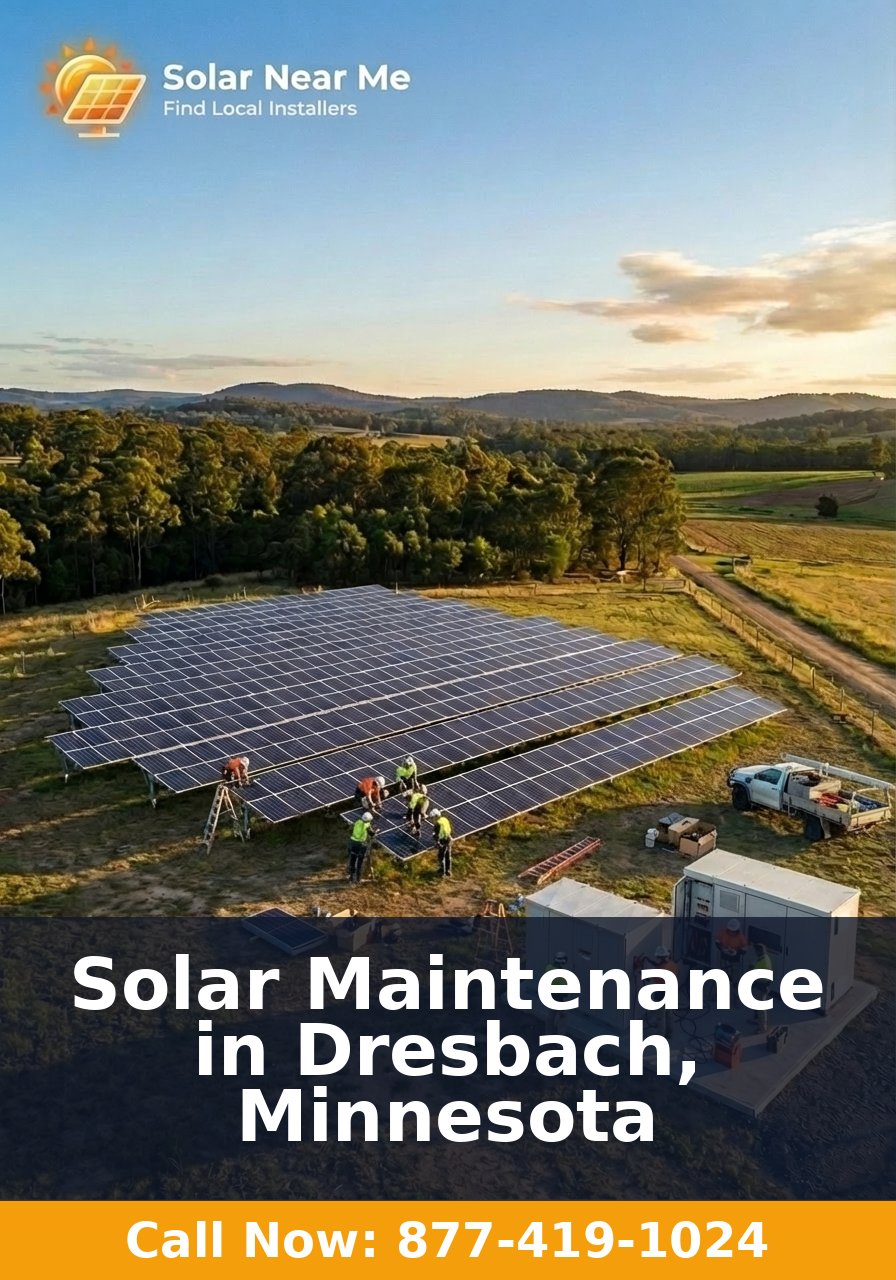 Solar Maintenance in Dresbach, Minnesota