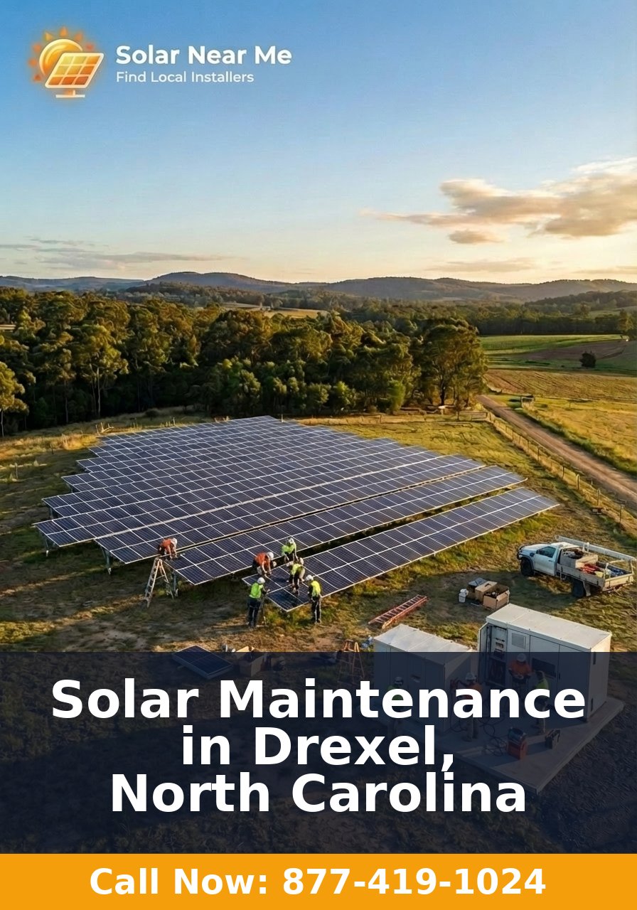 Solar Maintenance in Drexel, North Carolina