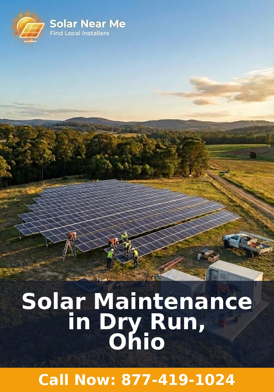 Solar Maintenance in Dry Run, Ohio