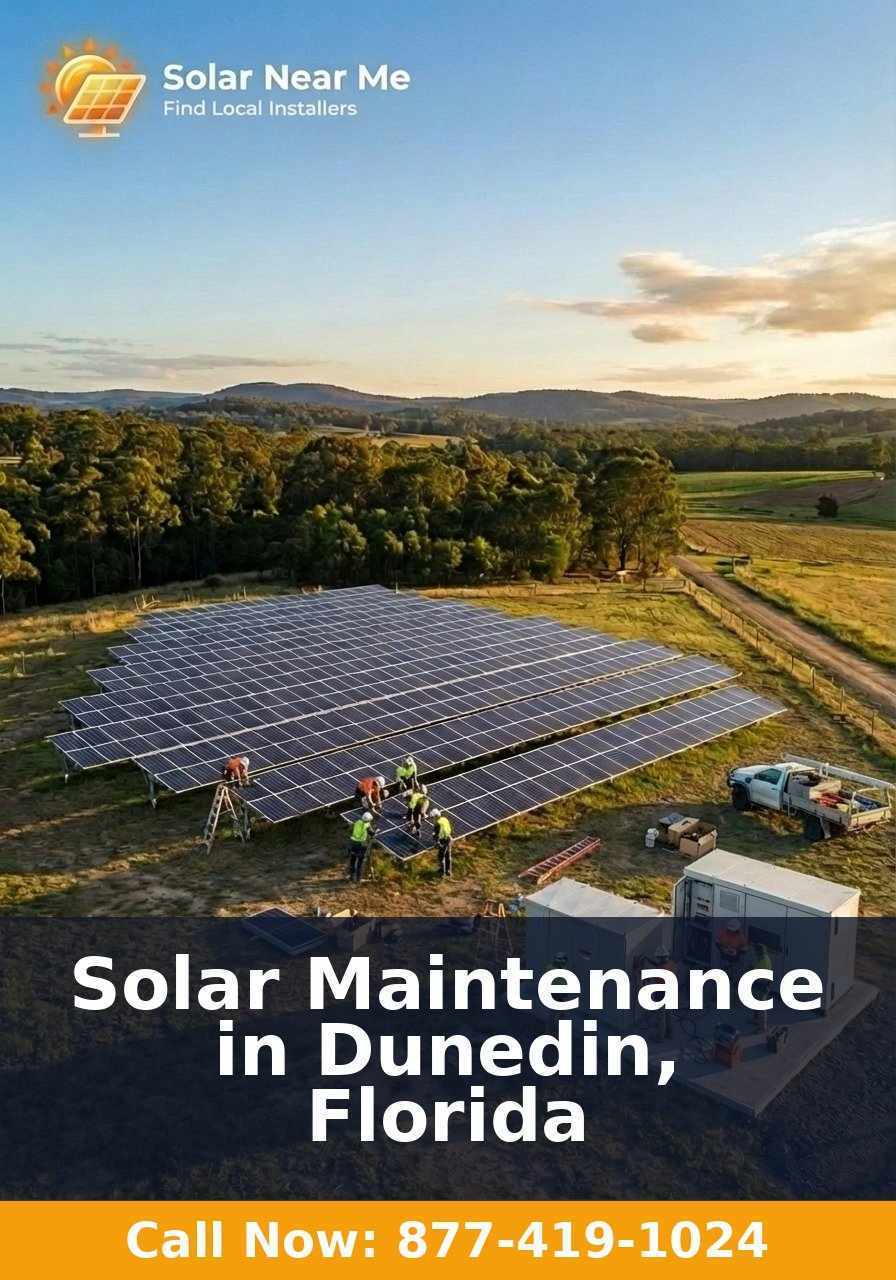 Solar Maintenance in Dunedin, Florida