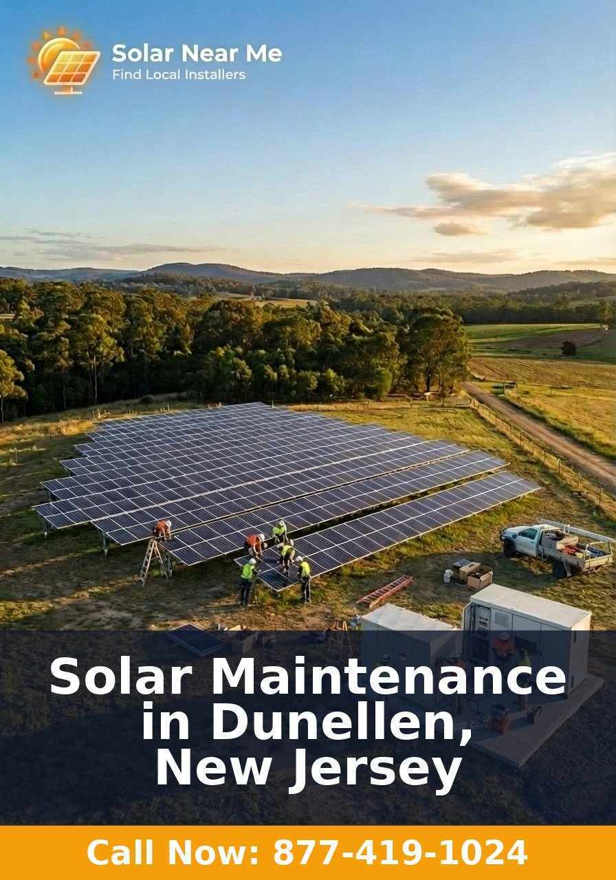 Solar Maintenance in Dunellen, New Jersey