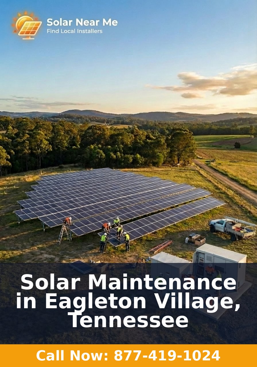 Solar Maintenance in Eagleton Village, Tennessee