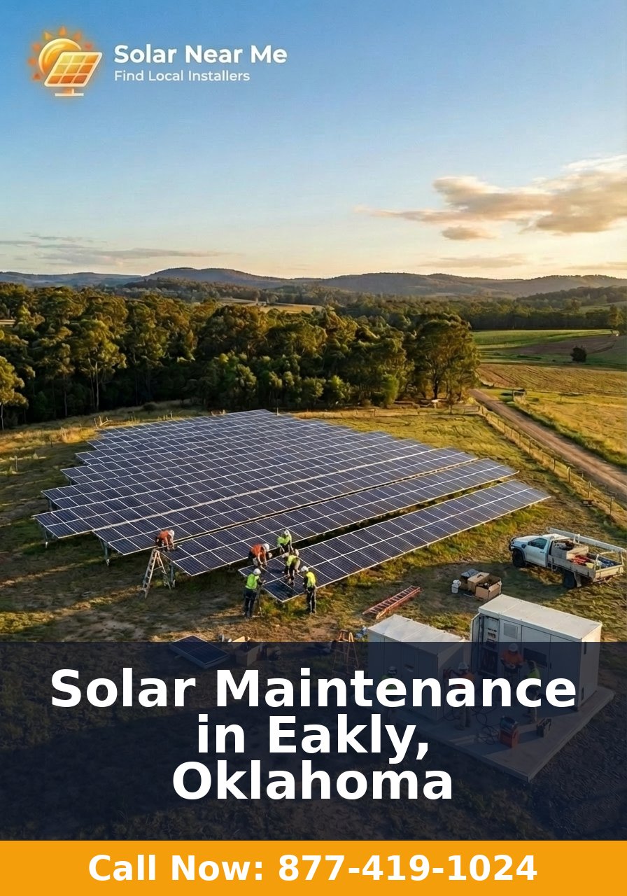 Solar Maintenance in Eakly, Oklahoma