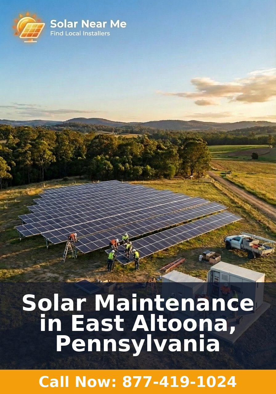 Solar Maintenance in East Altoona, Pennsylvania