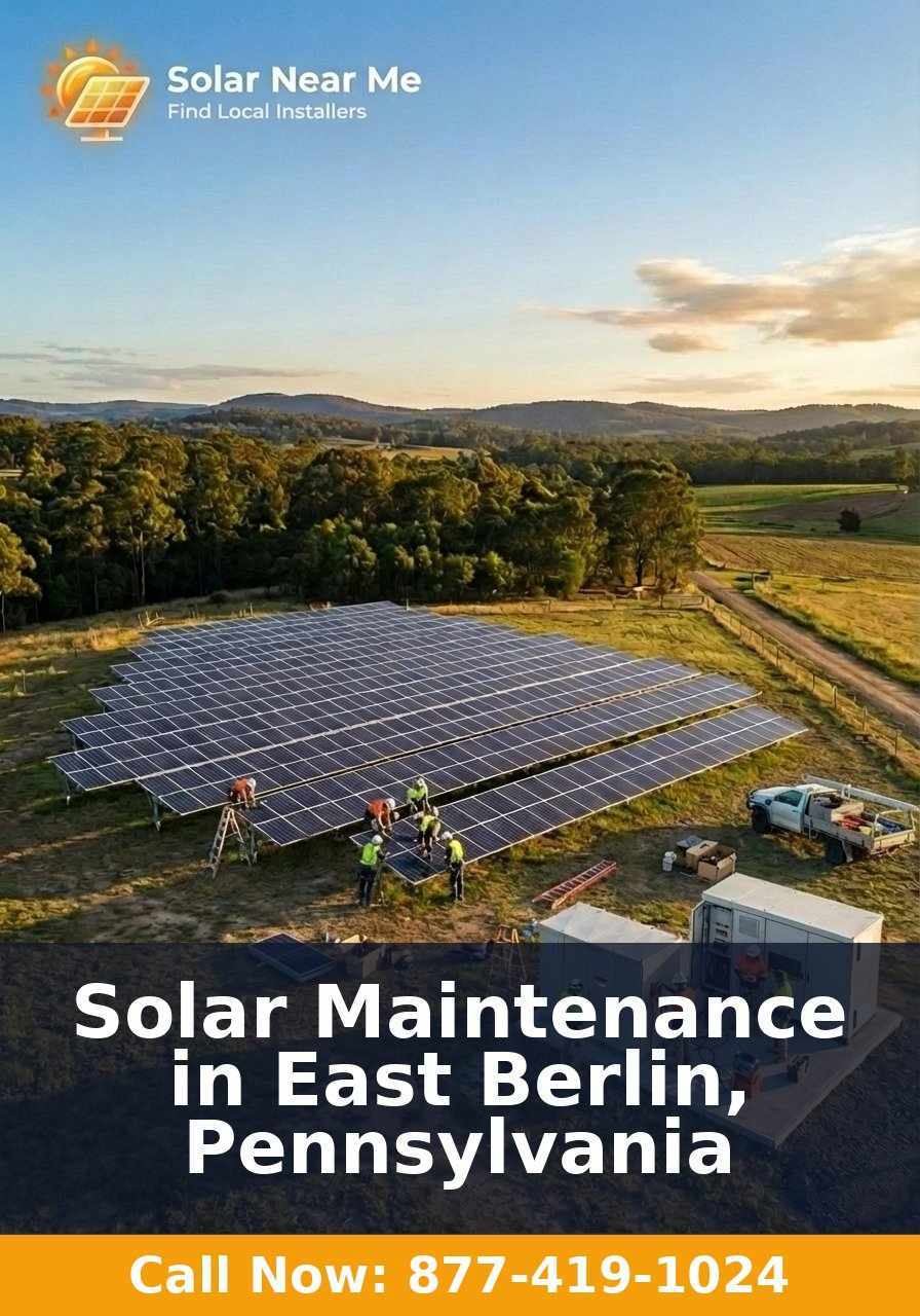 Solar Maintenance in East Berlin, Pennsylvania