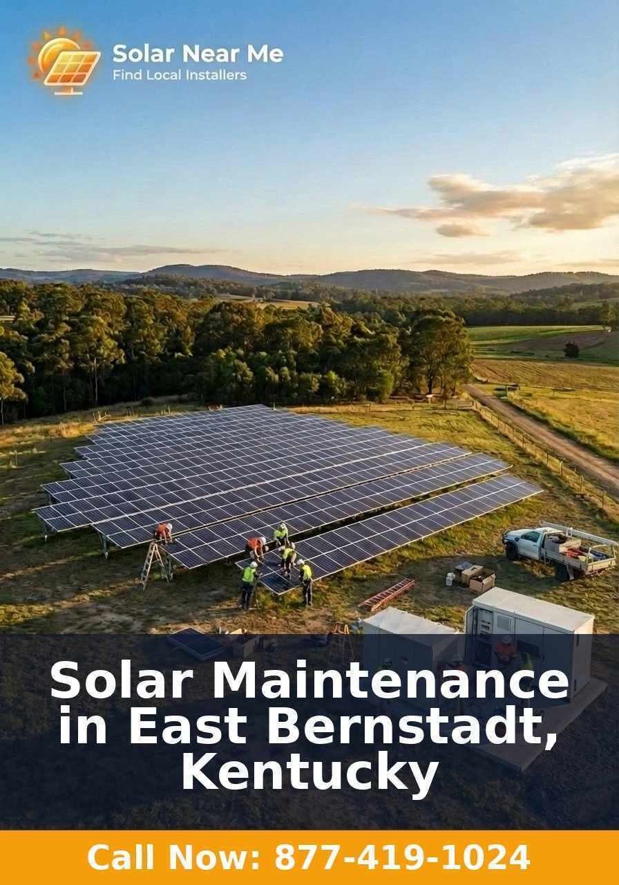 Solar Maintenance in East Bernstadt, Kentucky