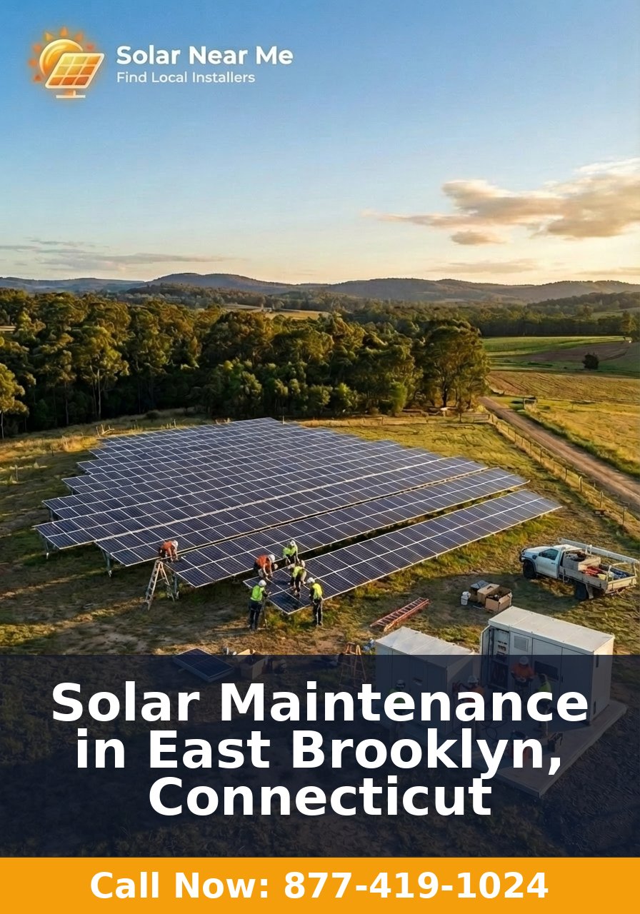 Solar Maintenance in East Brooklyn, Connecticut
