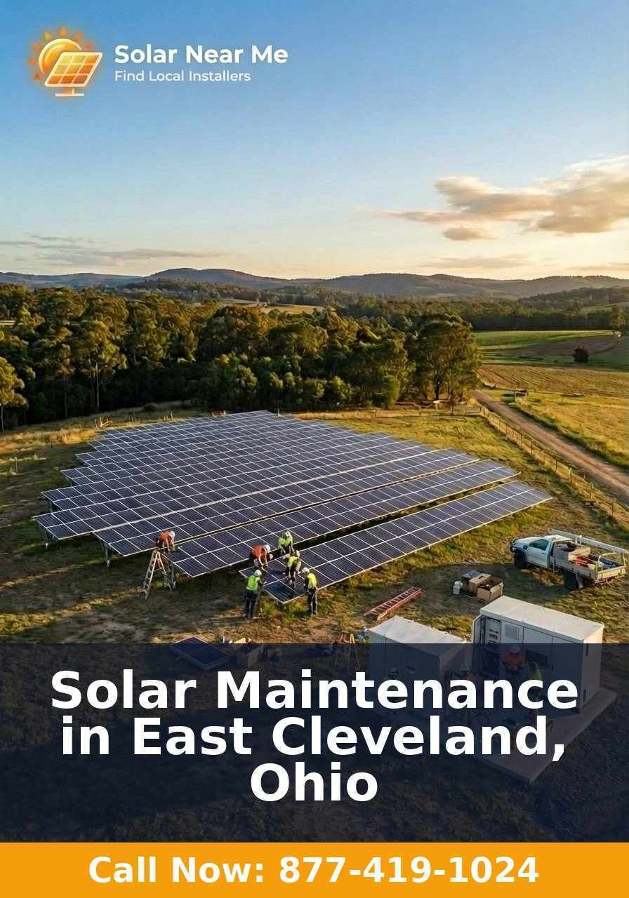 Solar Maintenance in East Cleveland, Ohio