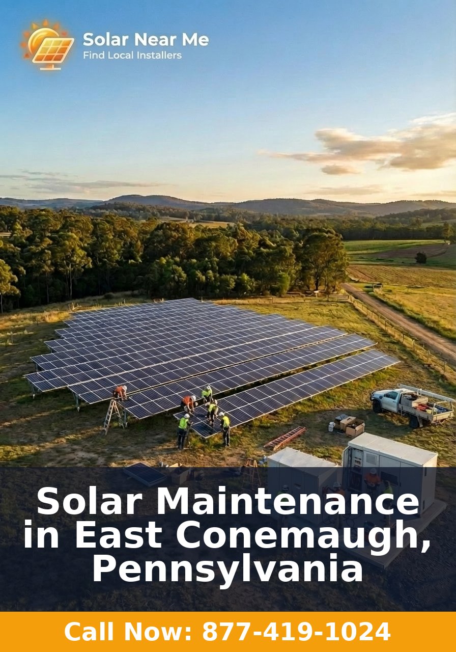 Solar Maintenance in East Conemaugh, Pennsylvania