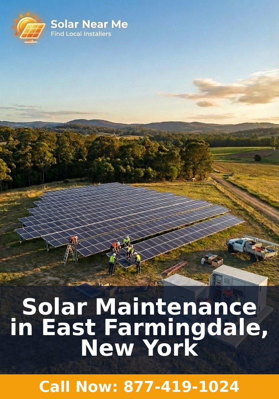 Solar Maintenance in East Farmingdale, New York
