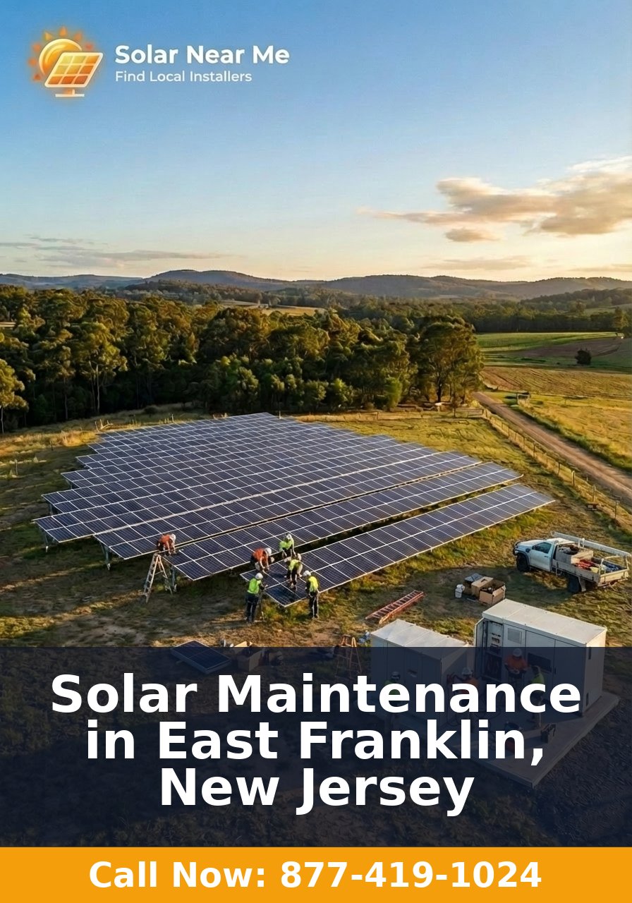 Solar Maintenance in East Franklin, New Jersey