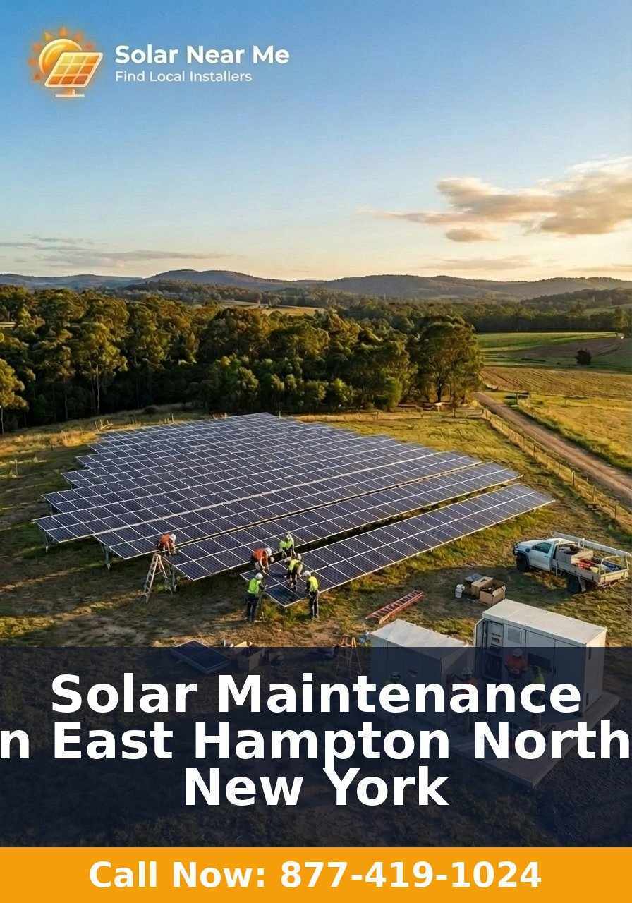 Solar Maintenance in East Hampton North, New York