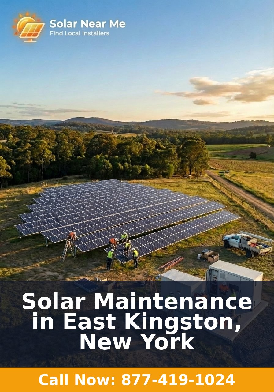 Solar Maintenance in East Kingston, New York