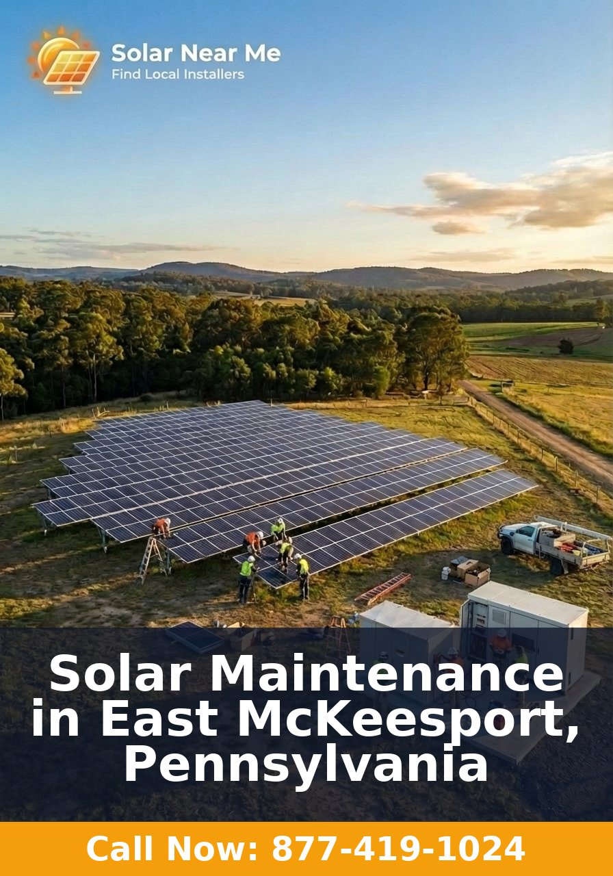 Solar Maintenance in East McKeesport, Pennsylvania