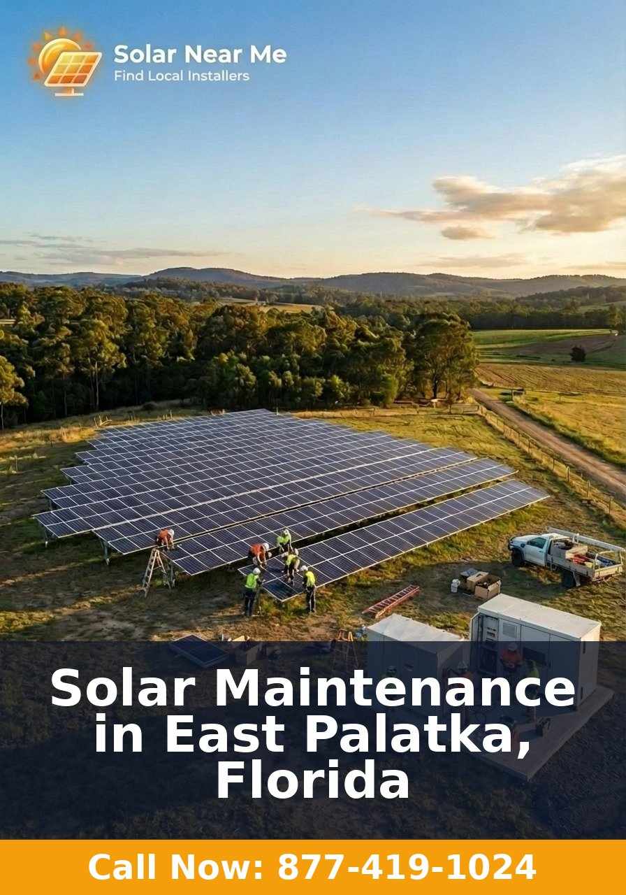Solar Maintenance in East Palatka, Florida