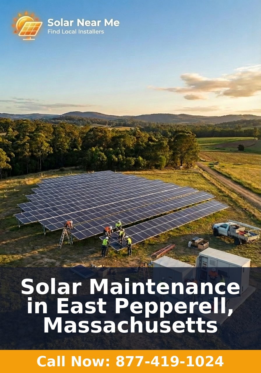 Solar Maintenance in East Pepperell, Massachusetts