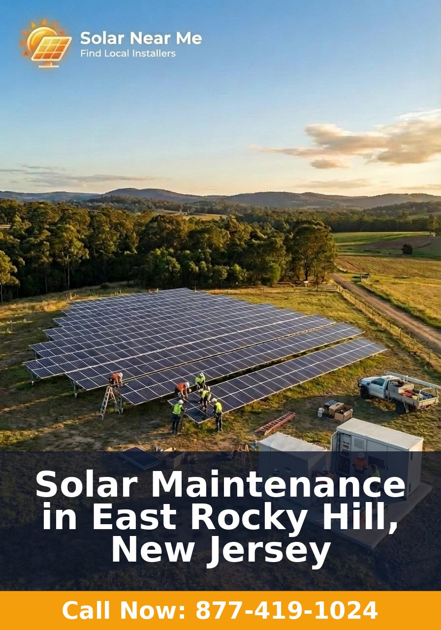 Solar Maintenance in East Rocky Hill, New Jersey
