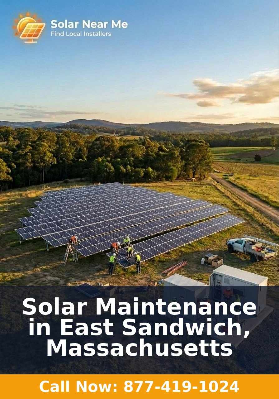 Solar Maintenance in East Sandwich, Massachusetts