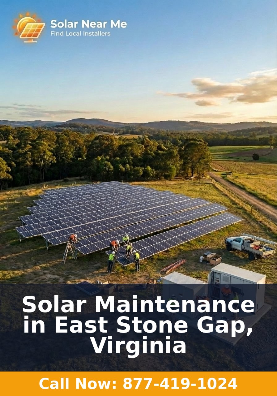 Solar Maintenance in East Stone Gap, Virginia