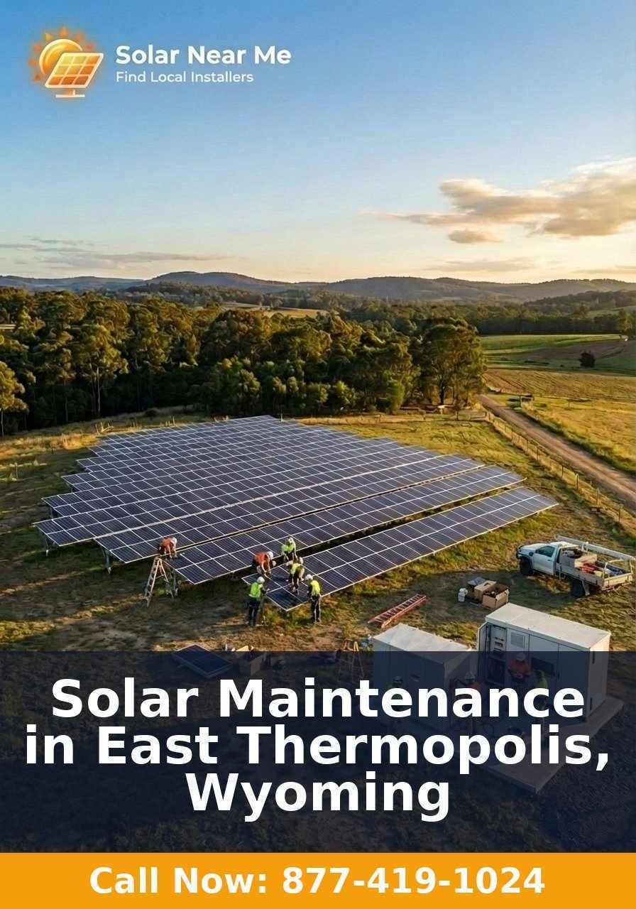 Solar Maintenance in East Thermopolis, Wyoming