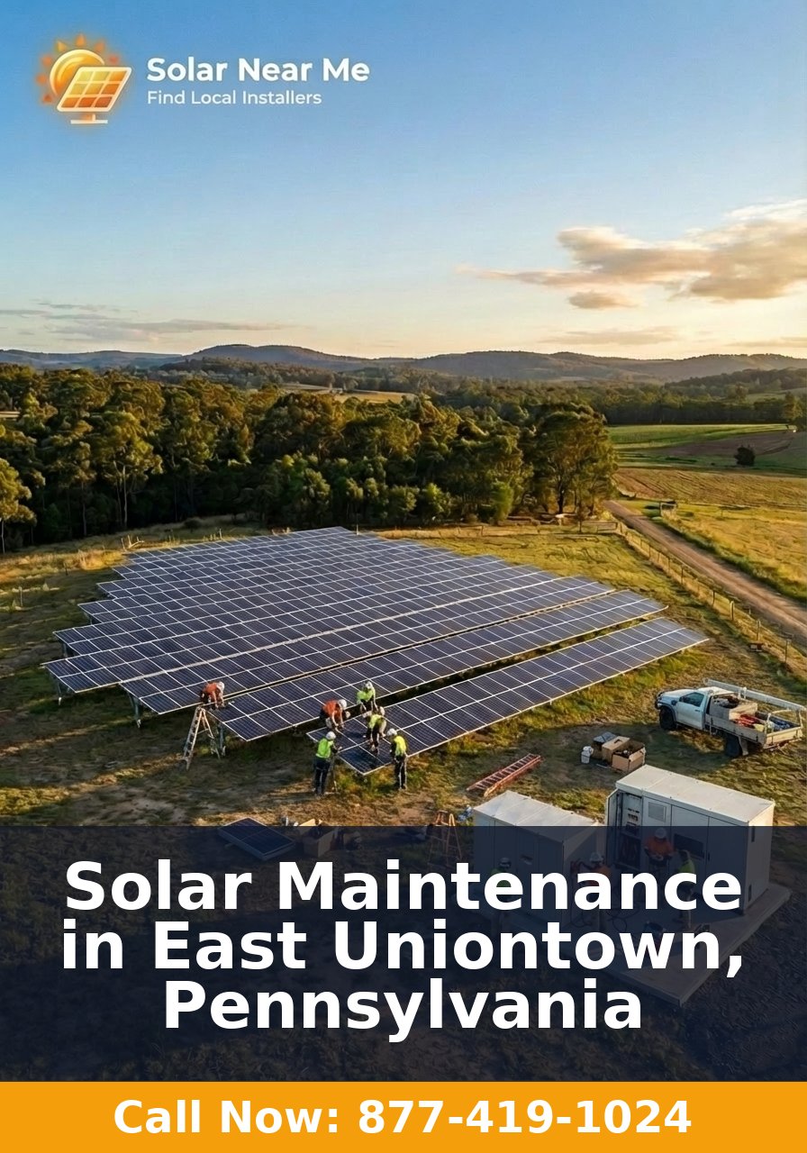 Solar Maintenance in East Uniontown, Pennsylvania