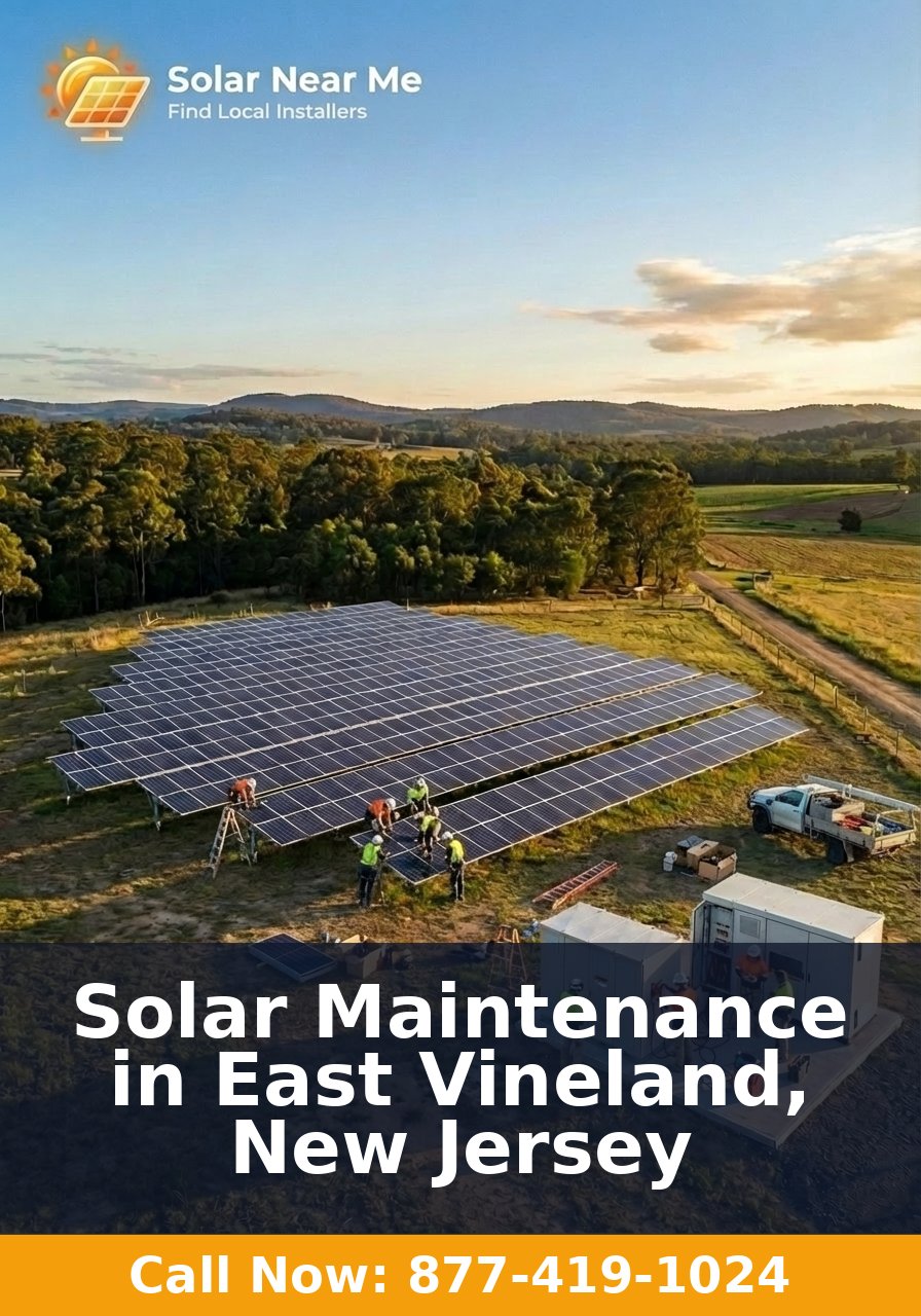 Solar Maintenance in East Vineland, New Jersey