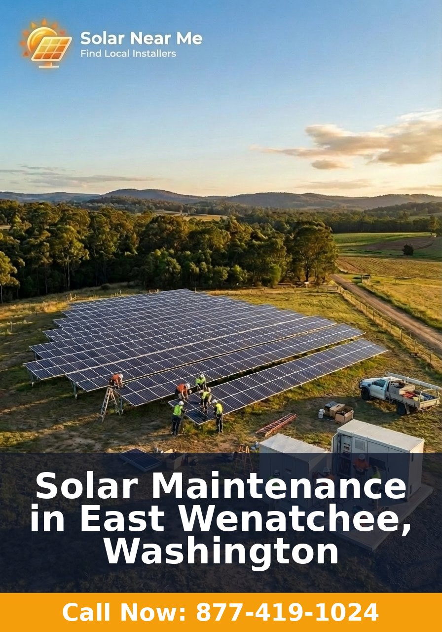 Solar Maintenance in East Wenatchee, Washington
