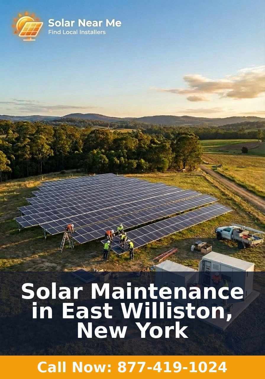 Solar Maintenance in East Williston, New York