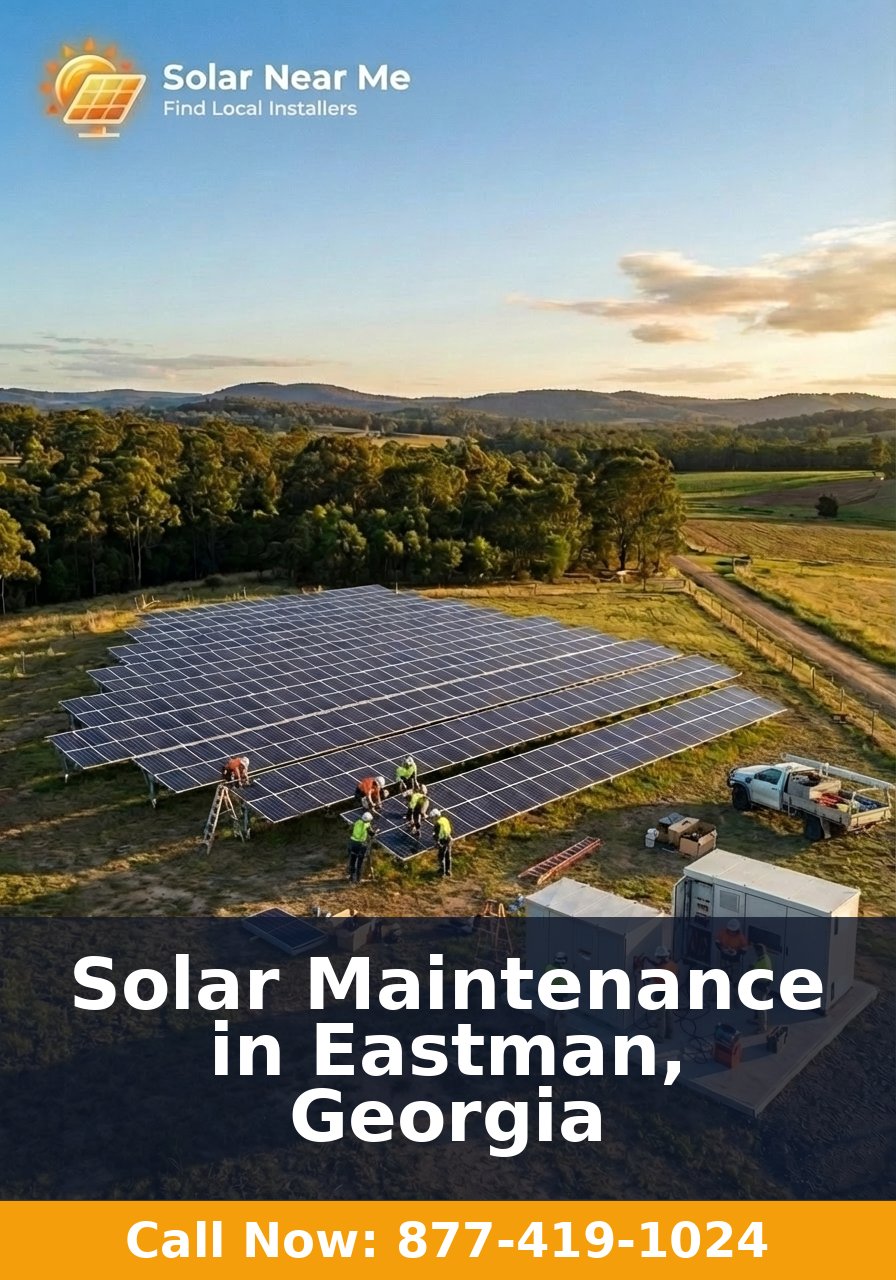 Solar Maintenance in Eastman, Georgia