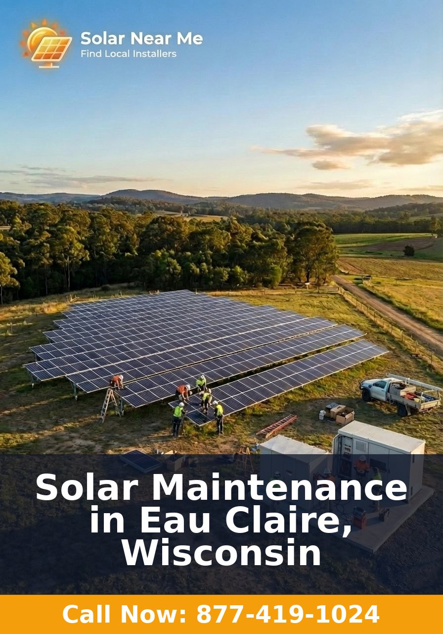 Solar Maintenance in Eau Claire, Wisconsin