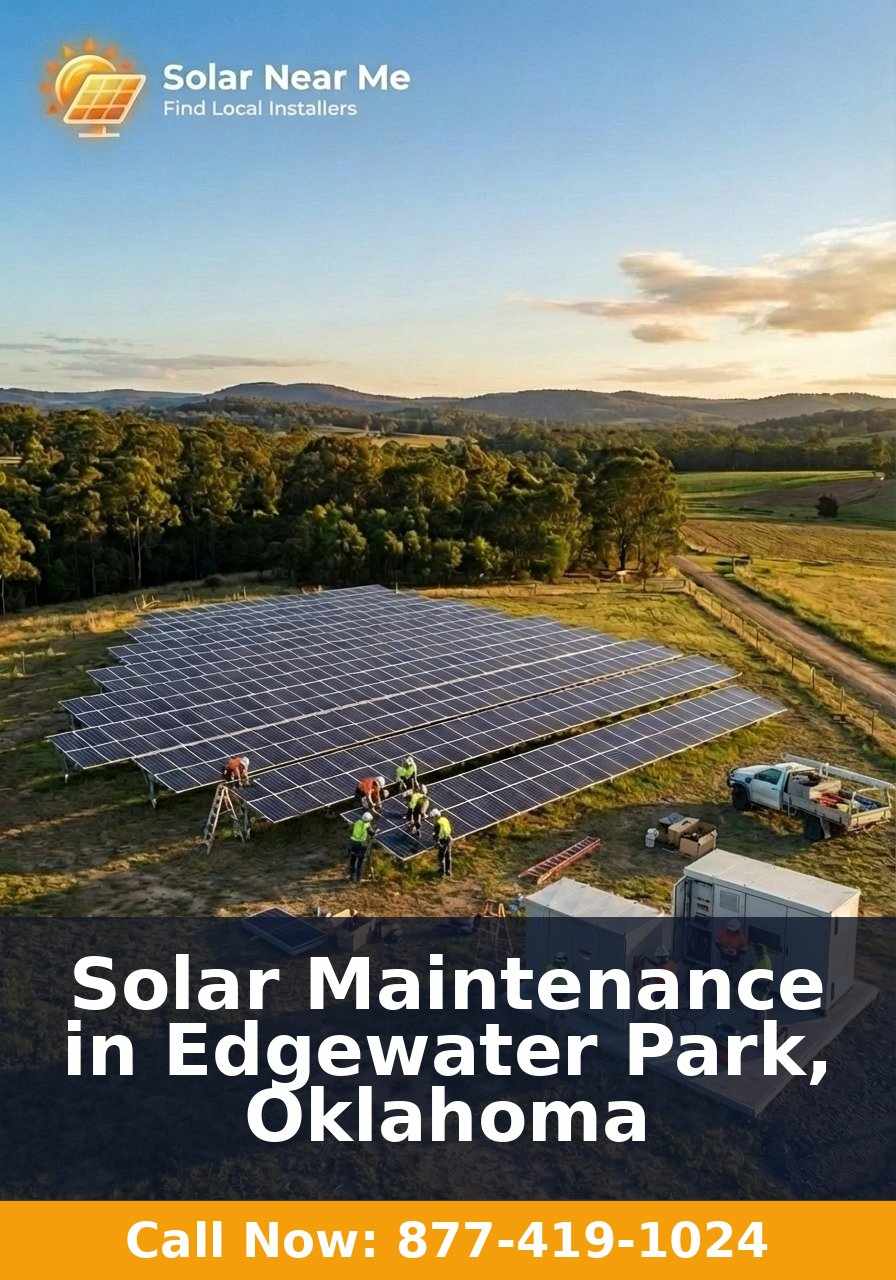 Solar Maintenance in Edgewater Park, Oklahoma