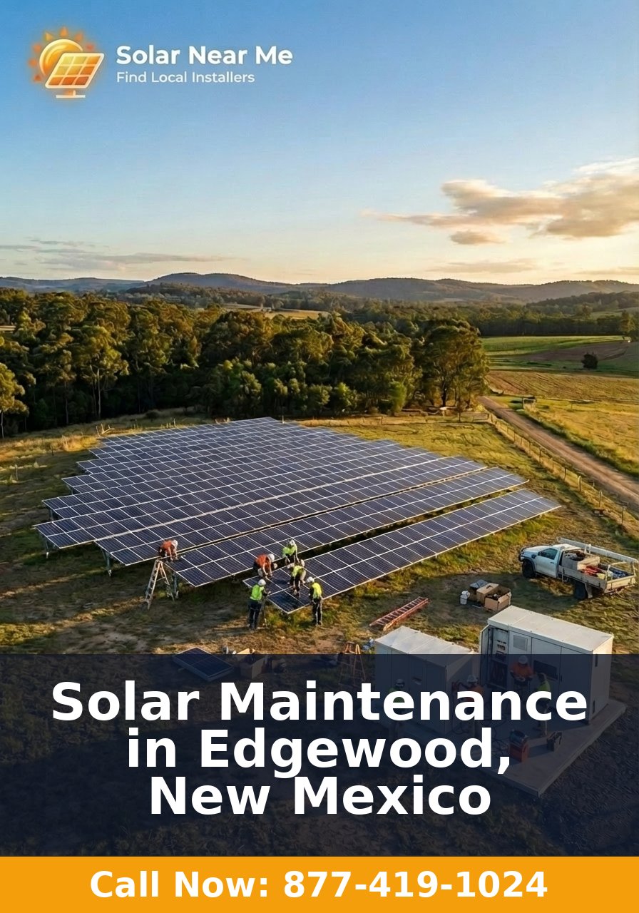 Solar Maintenance in Edgewood, New Mexico