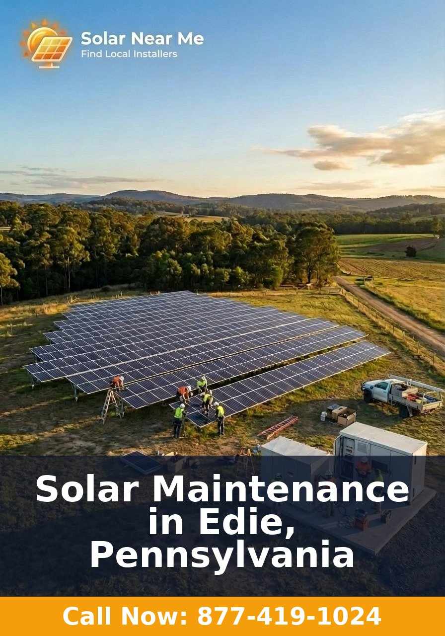 Solar Maintenance in Edie, Pennsylvania